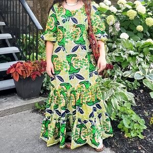 Afripride African Style Dashiki Women's Dress handmade